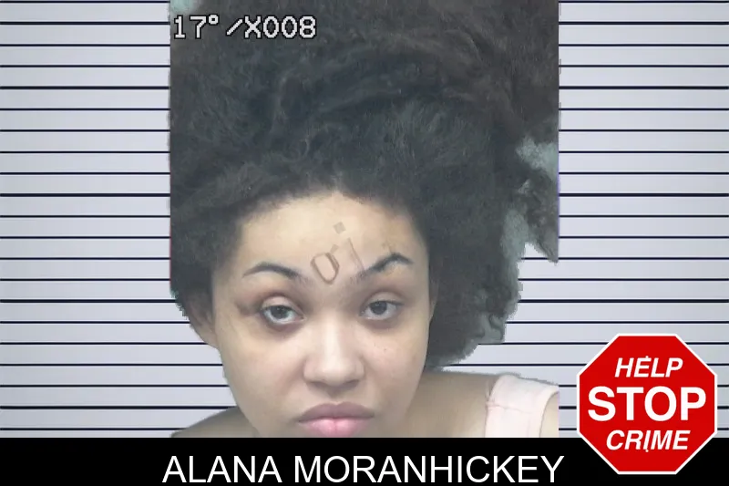 Alana Moranhickey mugshot