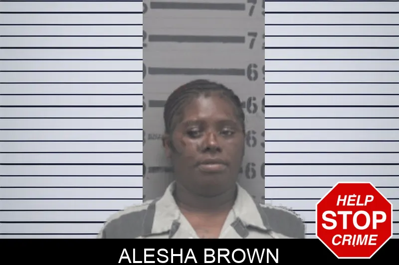 Alesha Brown mugshot