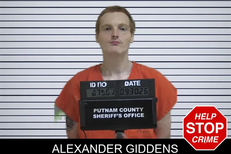 Alexander Giddens mugshot – Putnam County , Georgia Alexander Giddens mugshot