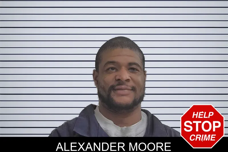 Alexander Moore mugshot