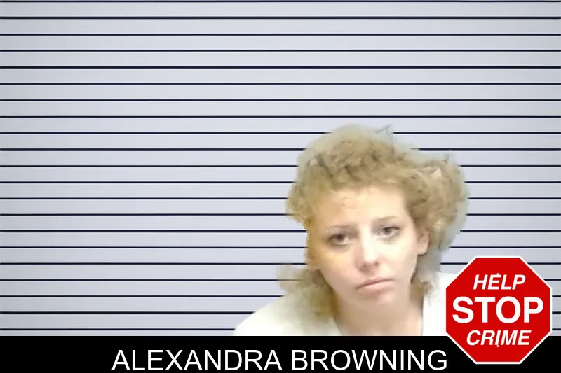 Alexandra Browning mugshot