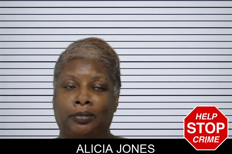Alicia Jones mugshot