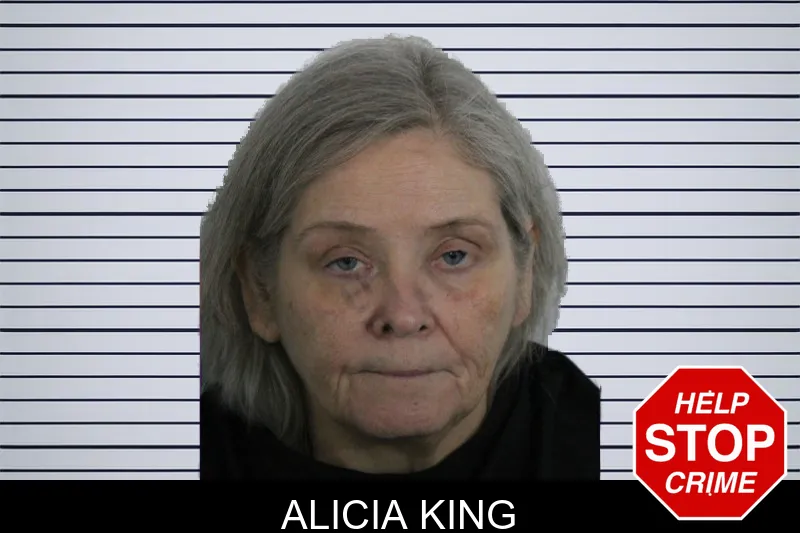 Alicia King mugshot