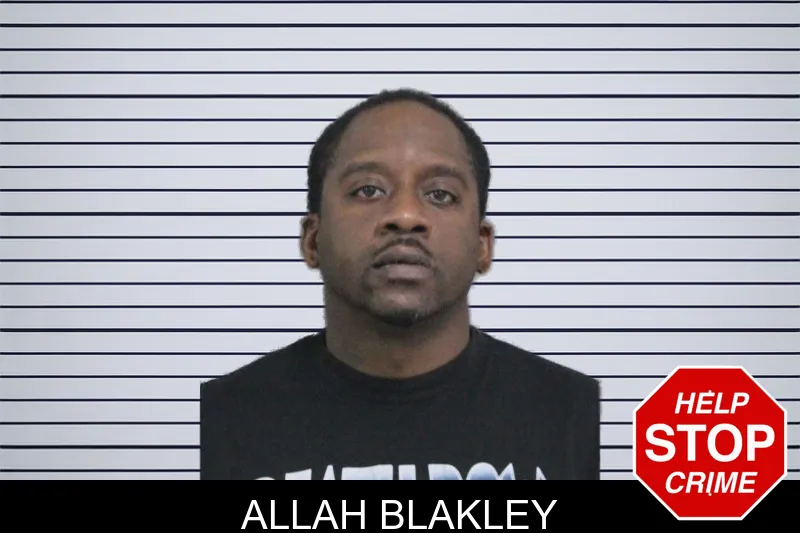 Allah Blakley mugshot