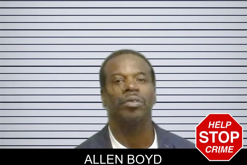 Allen Boyd mugshot