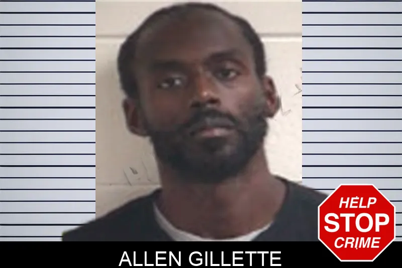 Allen Gillette mugshot