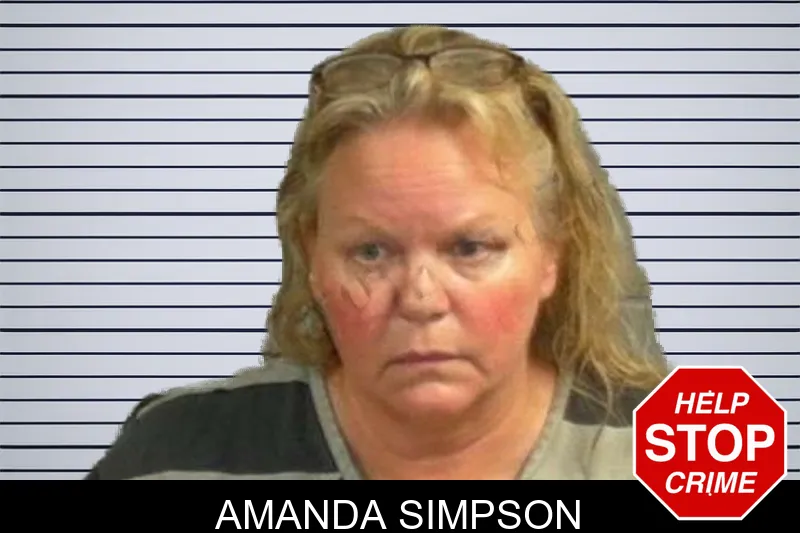 Amanda Simpson mugshot