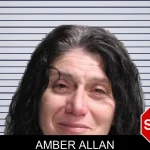 Amber Allan mugshot