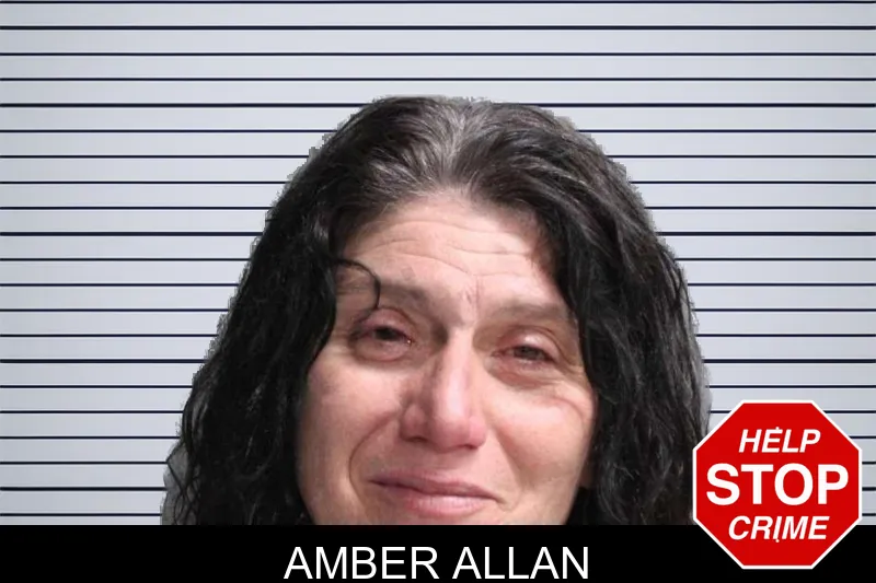 Amber Allan mugshot