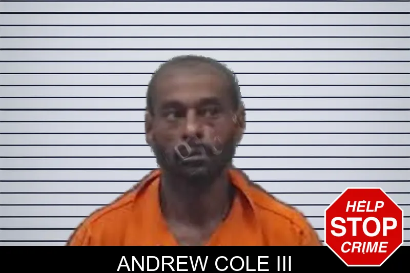 Andrew Cole III mugshot