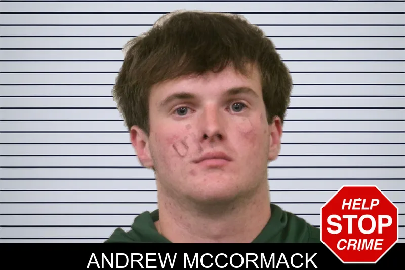 Andrew McCormack mugshot