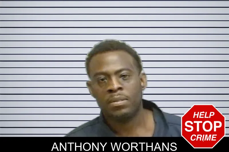 Anthony Worthans mugshot