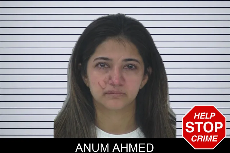 Anum Ahmed mugshot – Fayette County , Georgia Anum Ahmed mugshot