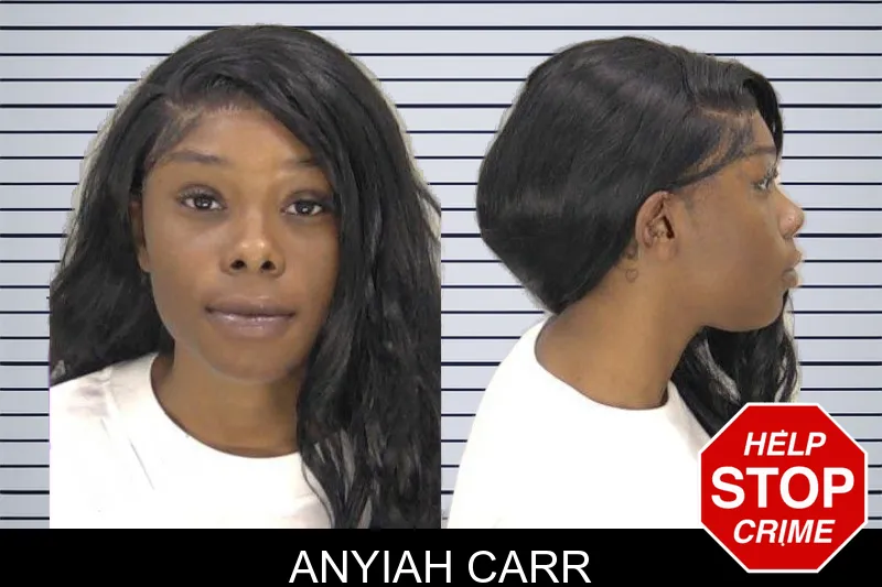 Anyiah Carr mugshot