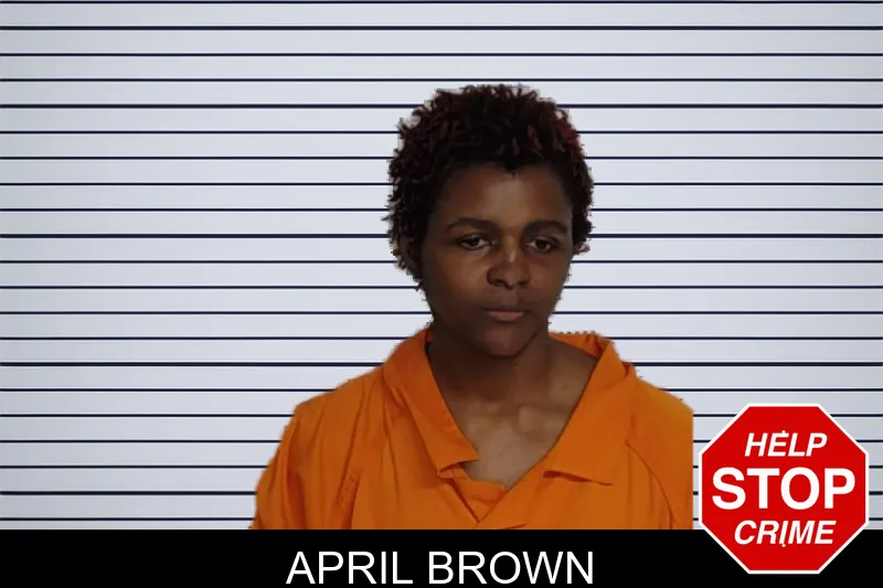 April Brown mugshot