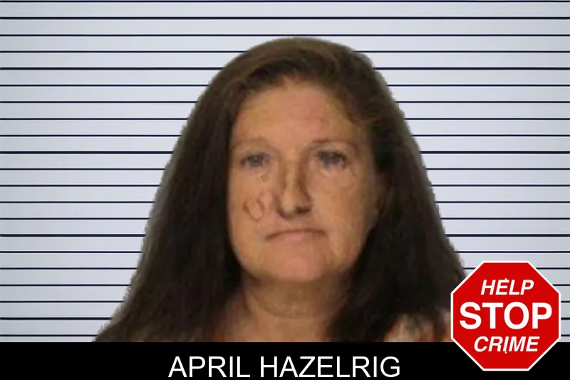 April Hazelrig mugshot