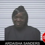 Ardaisha Sanders mugshot