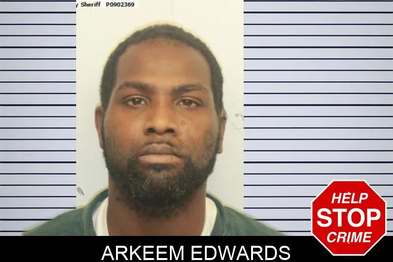 Arkeem Edwards mugshot
