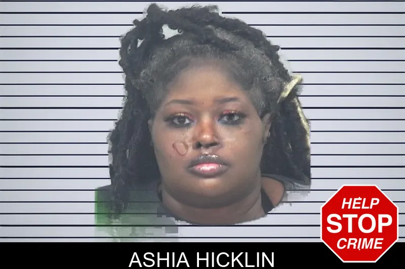 Ashia Hicklin mugshot