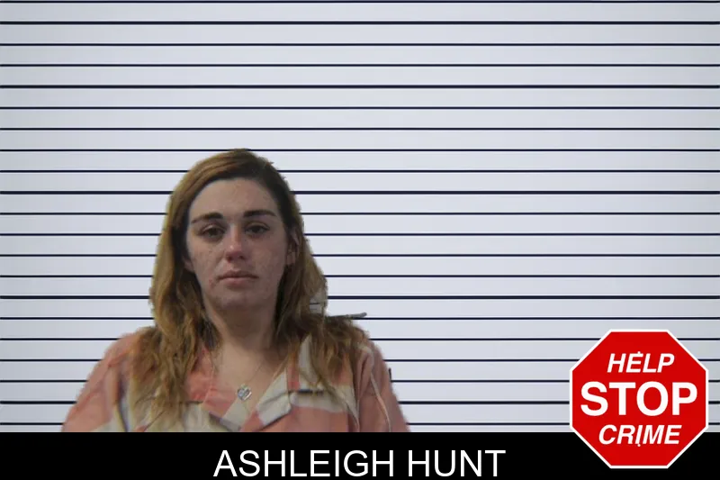 Ashleigh Hunt mugshot