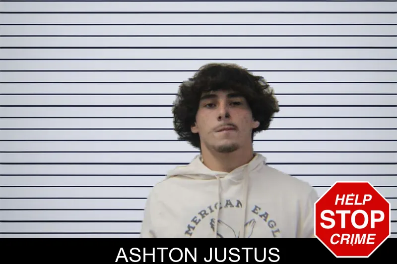 Ashton Justus mugshot