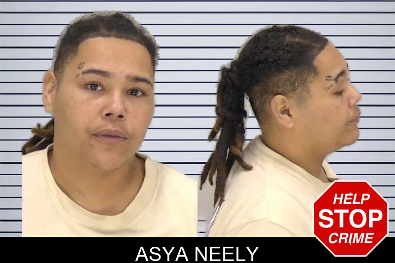 Asya Neely mugshot