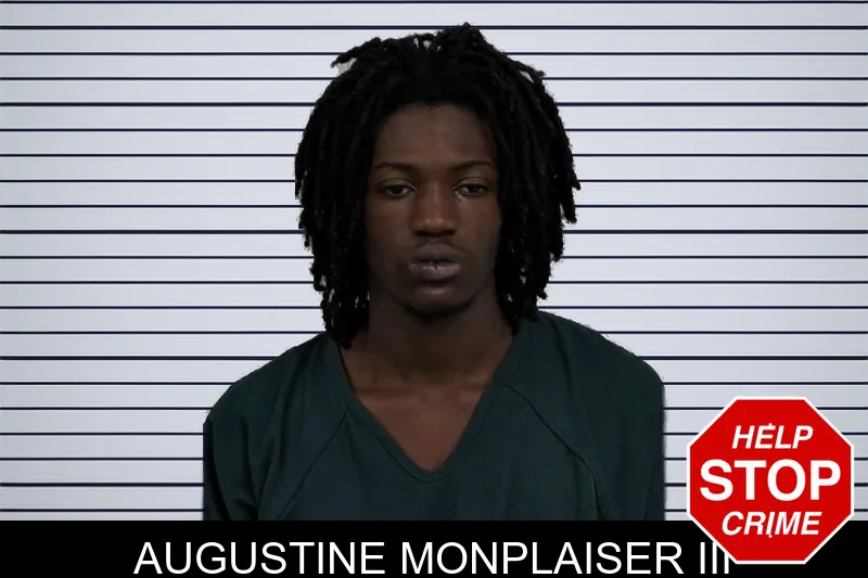Augustine Monplaiser III mugshot