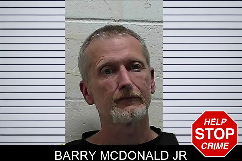 Barry McDonald Jr mugshot – Pierce County , Georgia Barry McDonald Jr mugshot