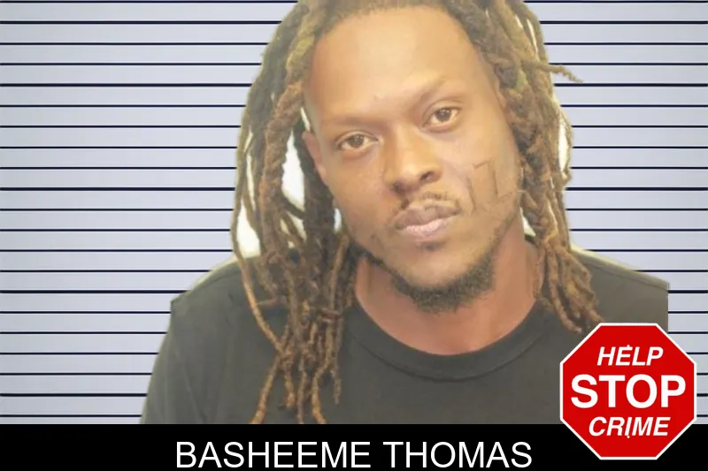 Basheeme Thomas mugshot