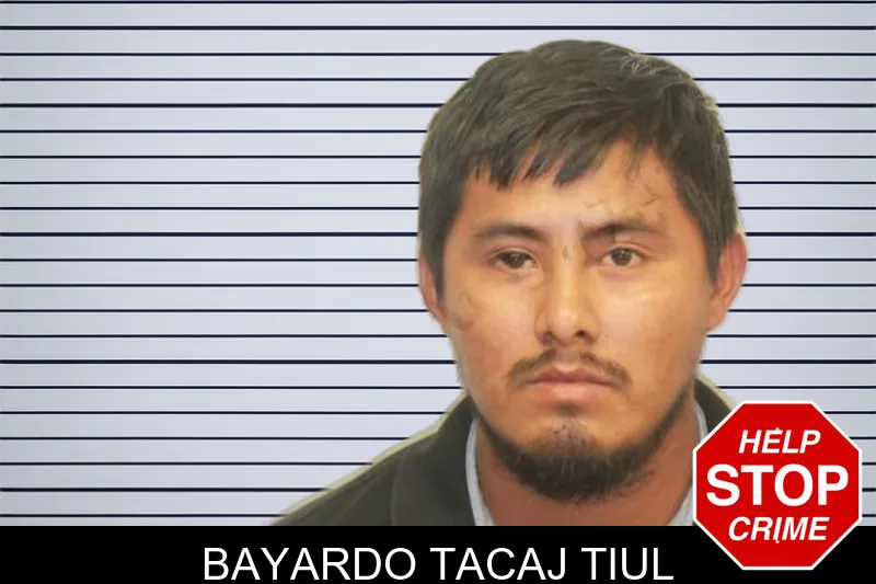 Bayardo Tacaj Tiul mugshot – Chatham County , Georgia Bayardo Tacaj Tiul mugshot