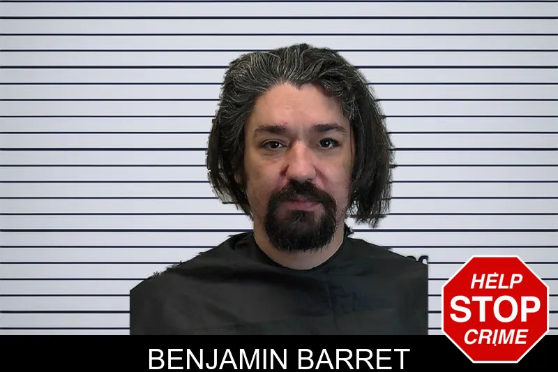 Benjamin Barret mugshot