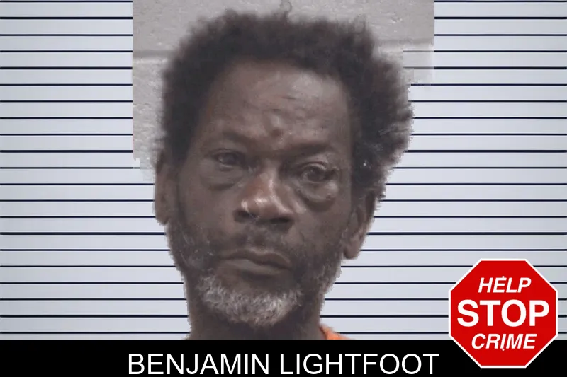 Benjamin Lightfoot mugshot