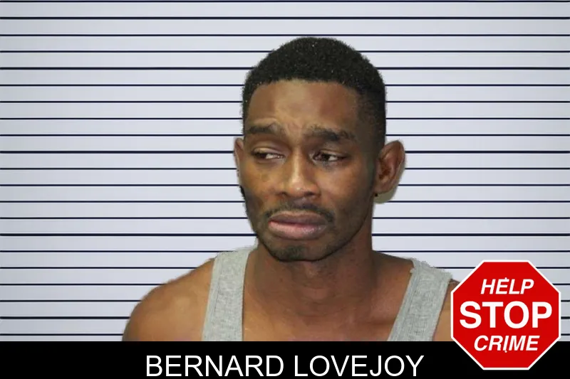 Bernard Lovejoy mugshot