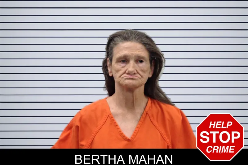 Bertha Mahan mugshot
