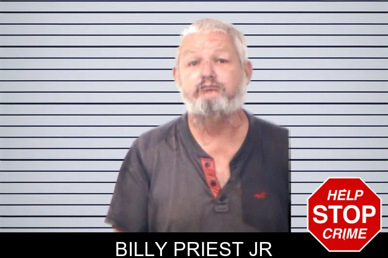 Billy Priest Jr mugshot