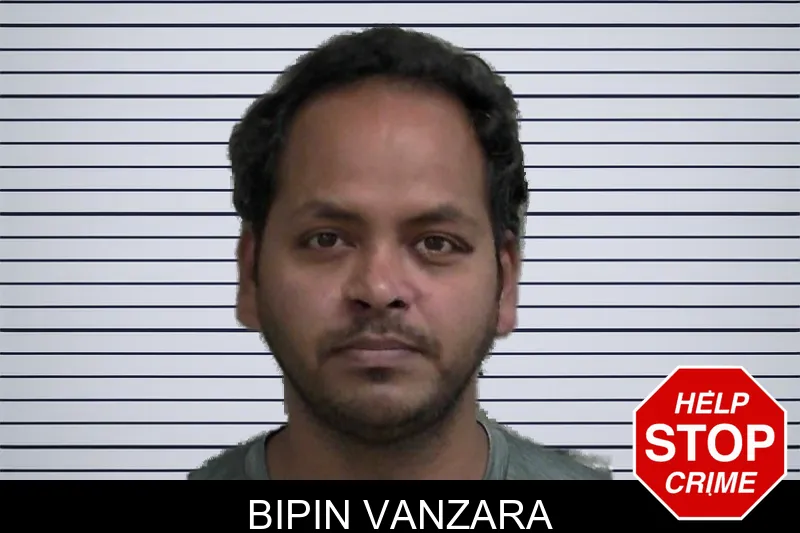 Bipin Vanzara mugshot