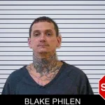 Blake Philen mugshot