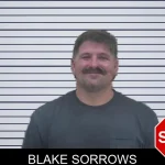 Blake Sorrows mugshot – Coffee County , Georgia Blake Sorrows mugshot