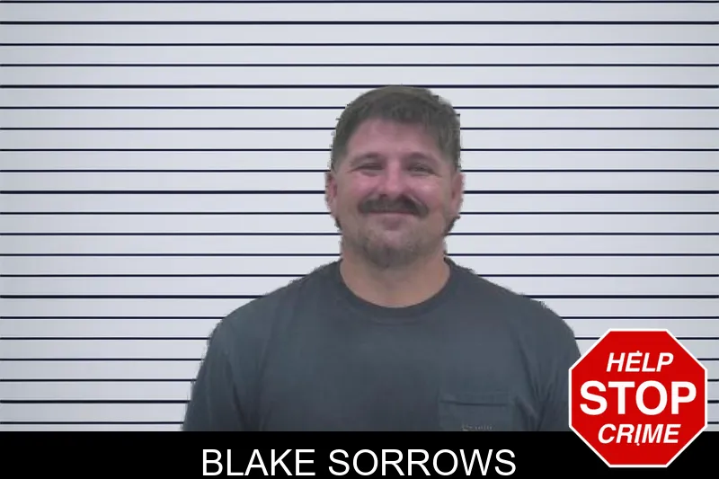Blake Sorrows mugshot – Coffee County , Georgia Blake Sorrows mugshot