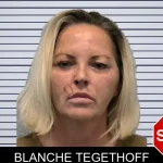 Blanche Tegethoff mugshot – Ware County , Georgia Blanche Tegethoff mugshot