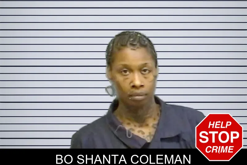 Bo Shanta Coleman mugshot