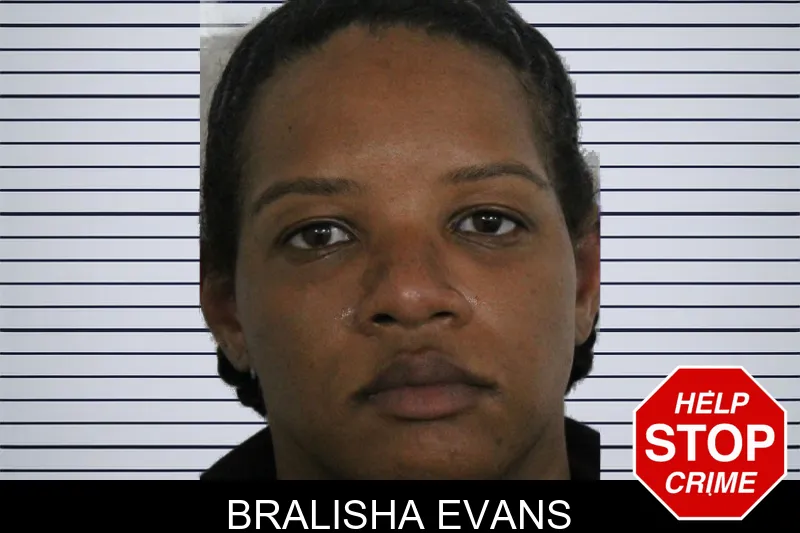 Bralisha Evans mugshot