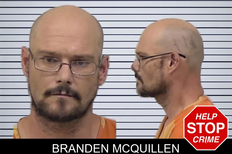 Branden McQuillen mugshot
