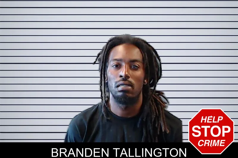 Branden Tallington mugshot – DeKalb County , Georgia Branden Tallington mugshot