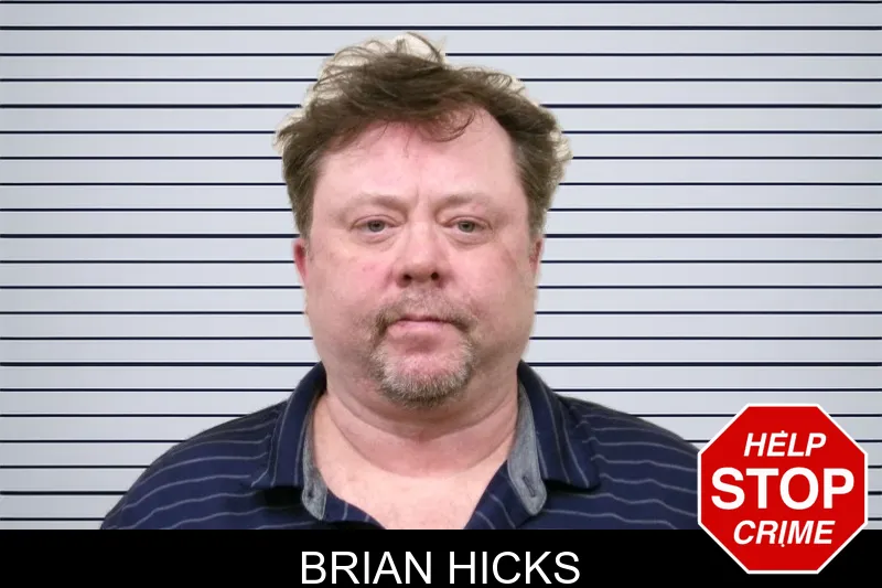 Brian Hicks mugshot