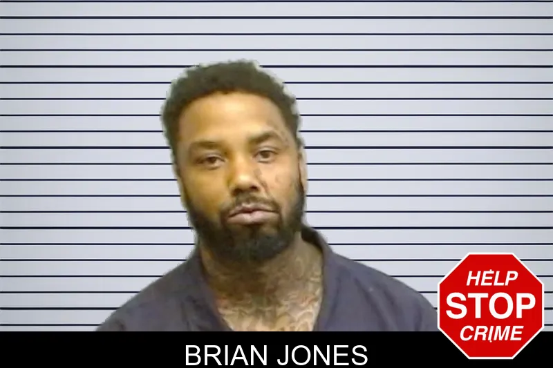 Brian Jones mugshot