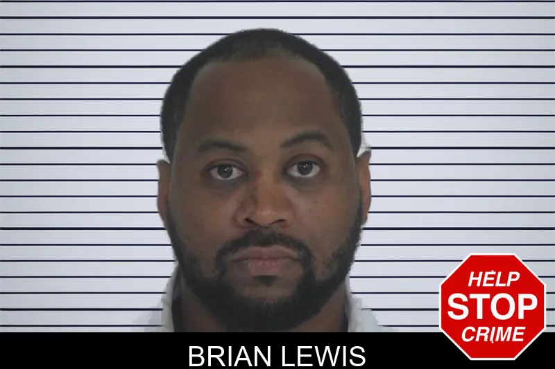 Brian Lewis mugshot