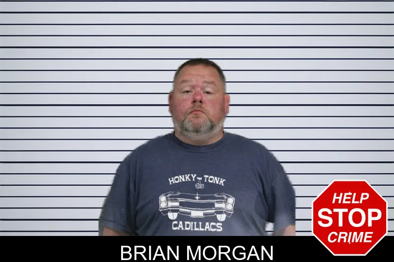 Brian Morgan mugshot