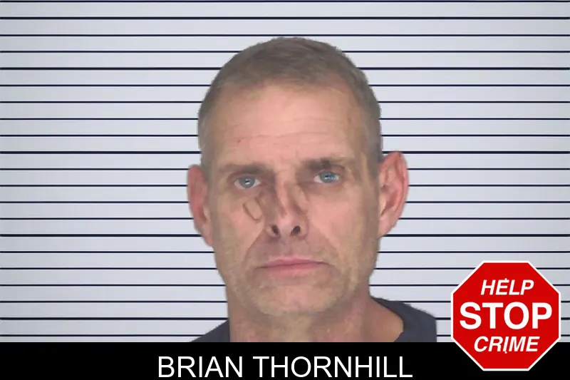 Brian Thornhill mugshot