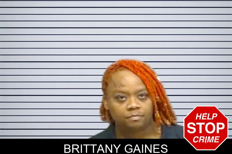 Brittany Gaines mugshot